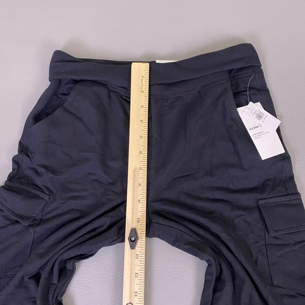 Old Navy Active Cargo Jogger Pants Girls XL‎ 14-16 Black 4-Way Stretch New NWT